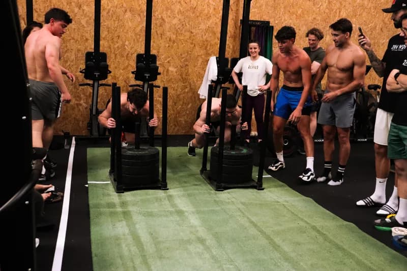 Sled push pull
