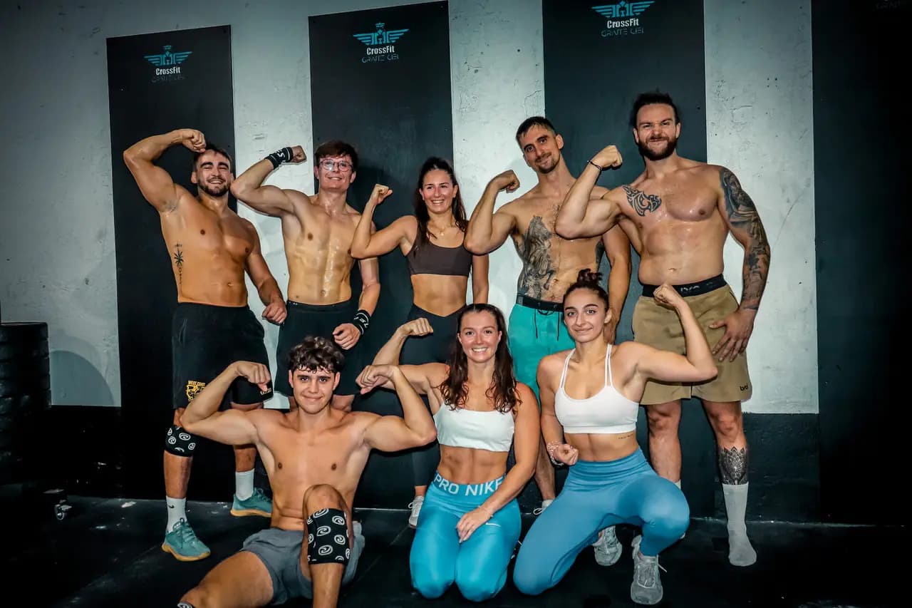 La team de coachs du CrossFit Gratte-Ciel à Villeurbanne